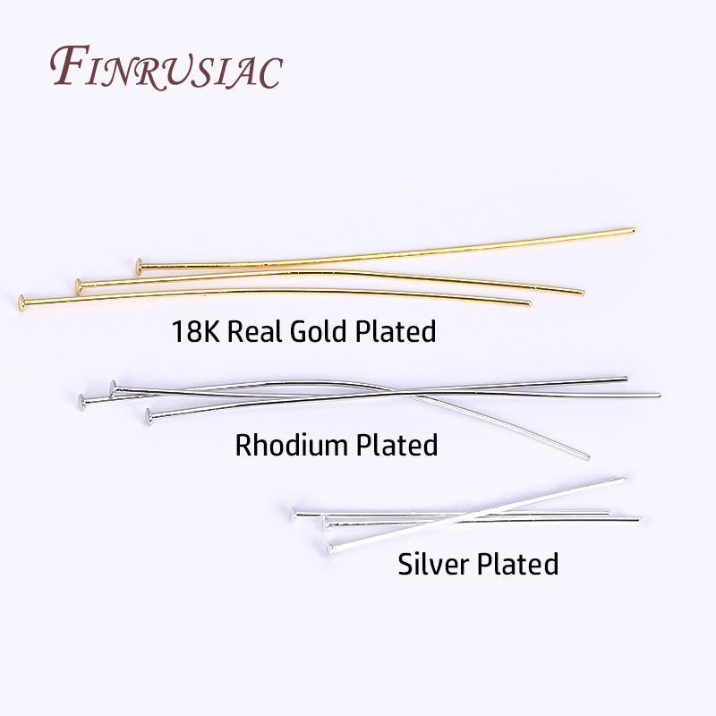 50-100Pcs/Lot Arc-shaped End F - Jewelry Making Head Pins review and price