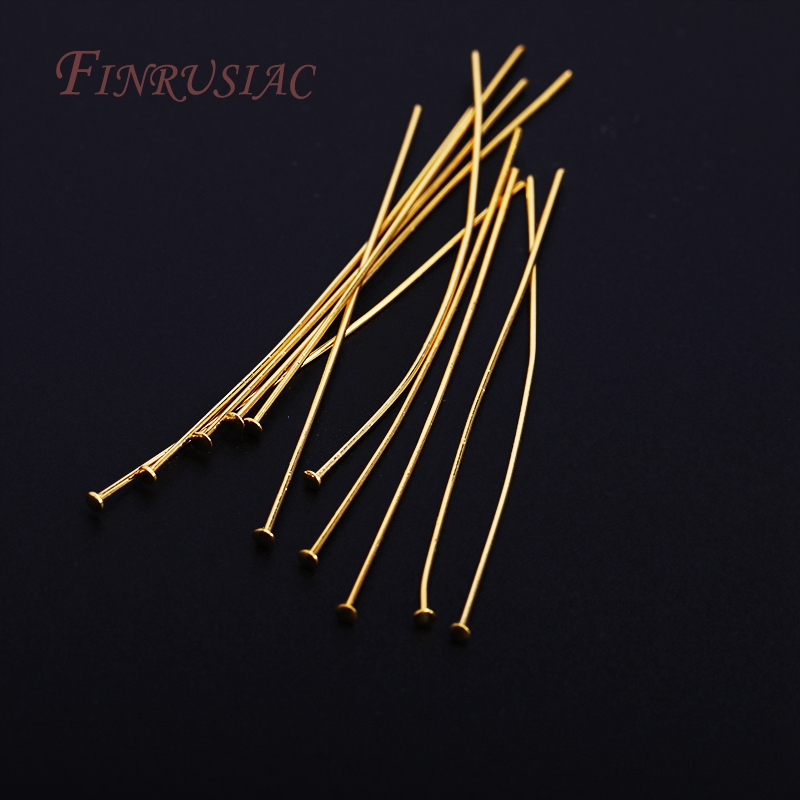 50-100Pcs/Lot Arc-shaped End F - Jewelry Making Head Pins review and price