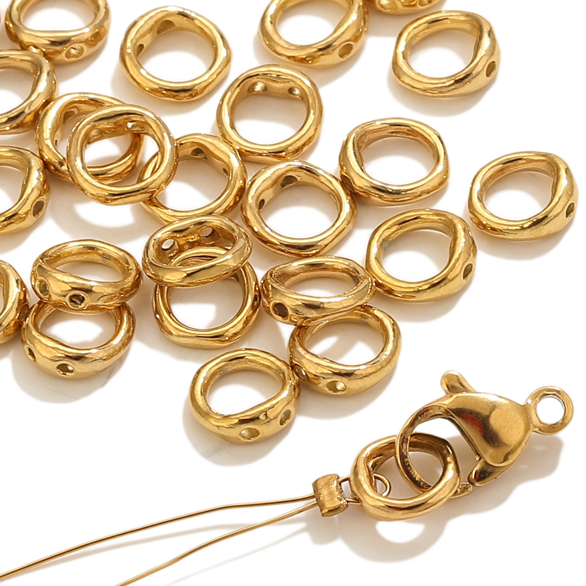 20pcs Stainless Steel Clasps E - Jewelry Making School review and price