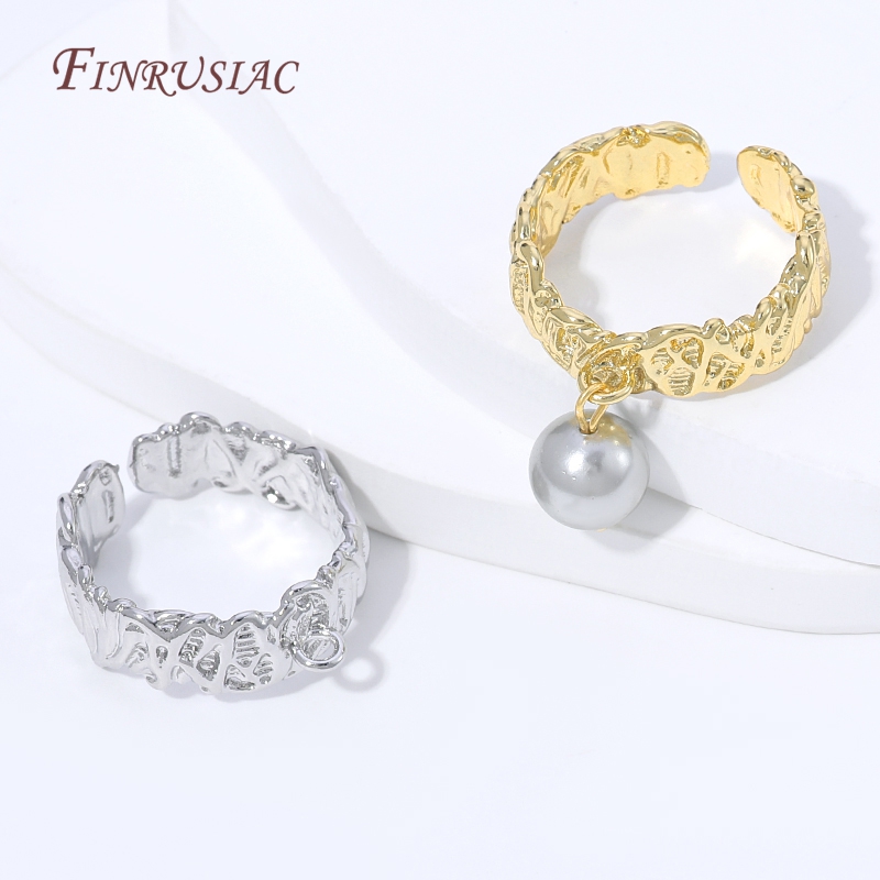 18K Gold Plated Open Adjustabl - Ring Blank Adjustable review and price