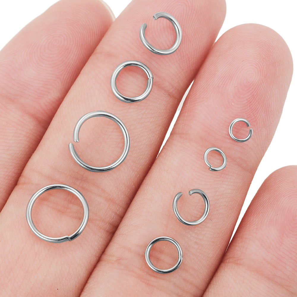 1200pcs Stainless Steel Jump R - Jewelry Making Closed Jump Rings review and price