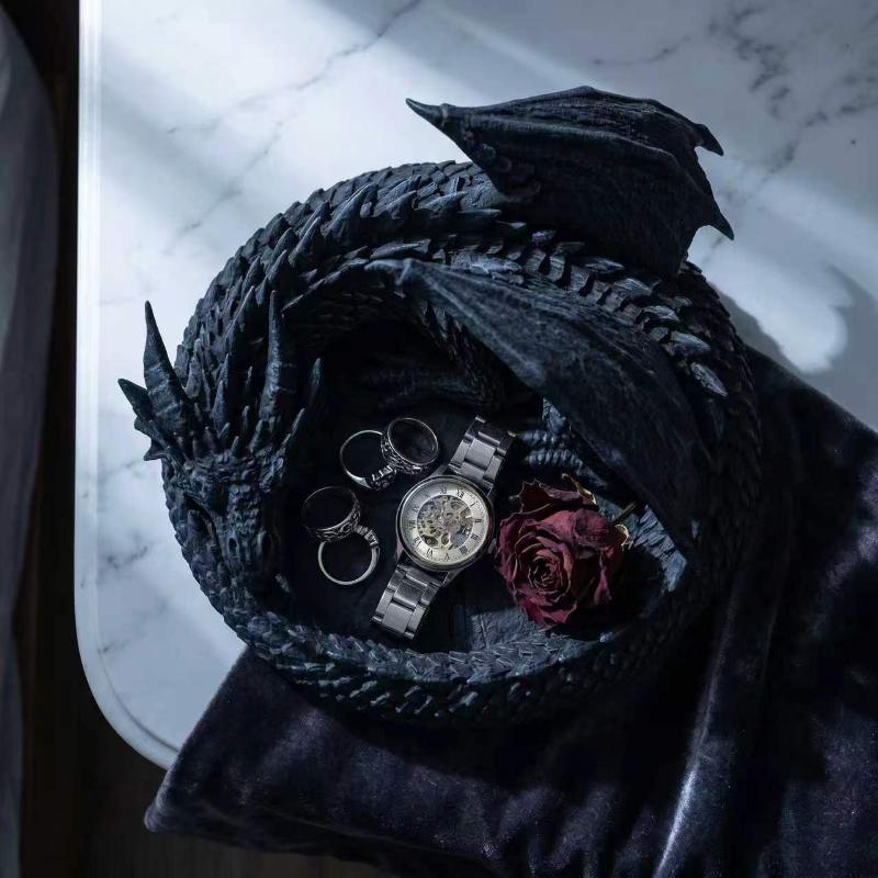 Gothic Dragon Storage Tray 3D  - Jewelry Making Desk review and price
