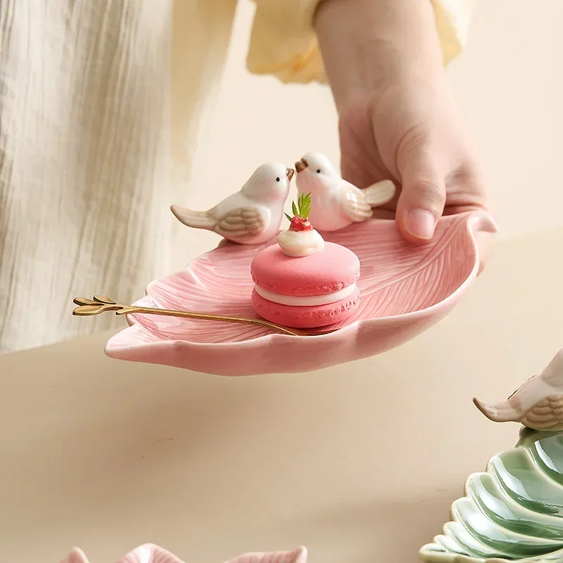 Cute Bird Tray Ceramic Jewelry - Jewelry Making Desk review and price