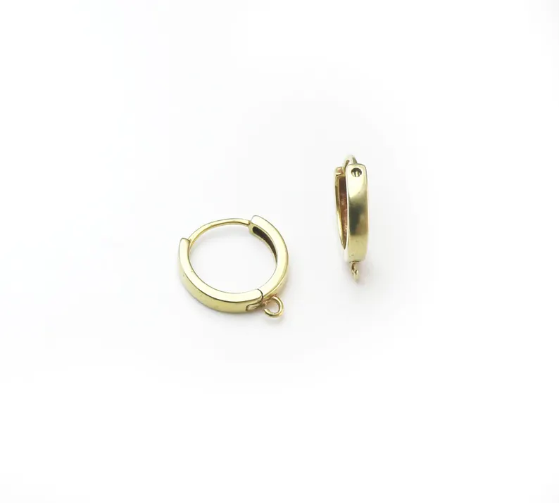 10pcs Brass Ear Hoops, Leverba - Jewelry Making School review and price