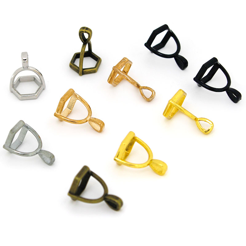 20Pcs Hexagonal Gemstone Cap N - Jewelry Making School review and price