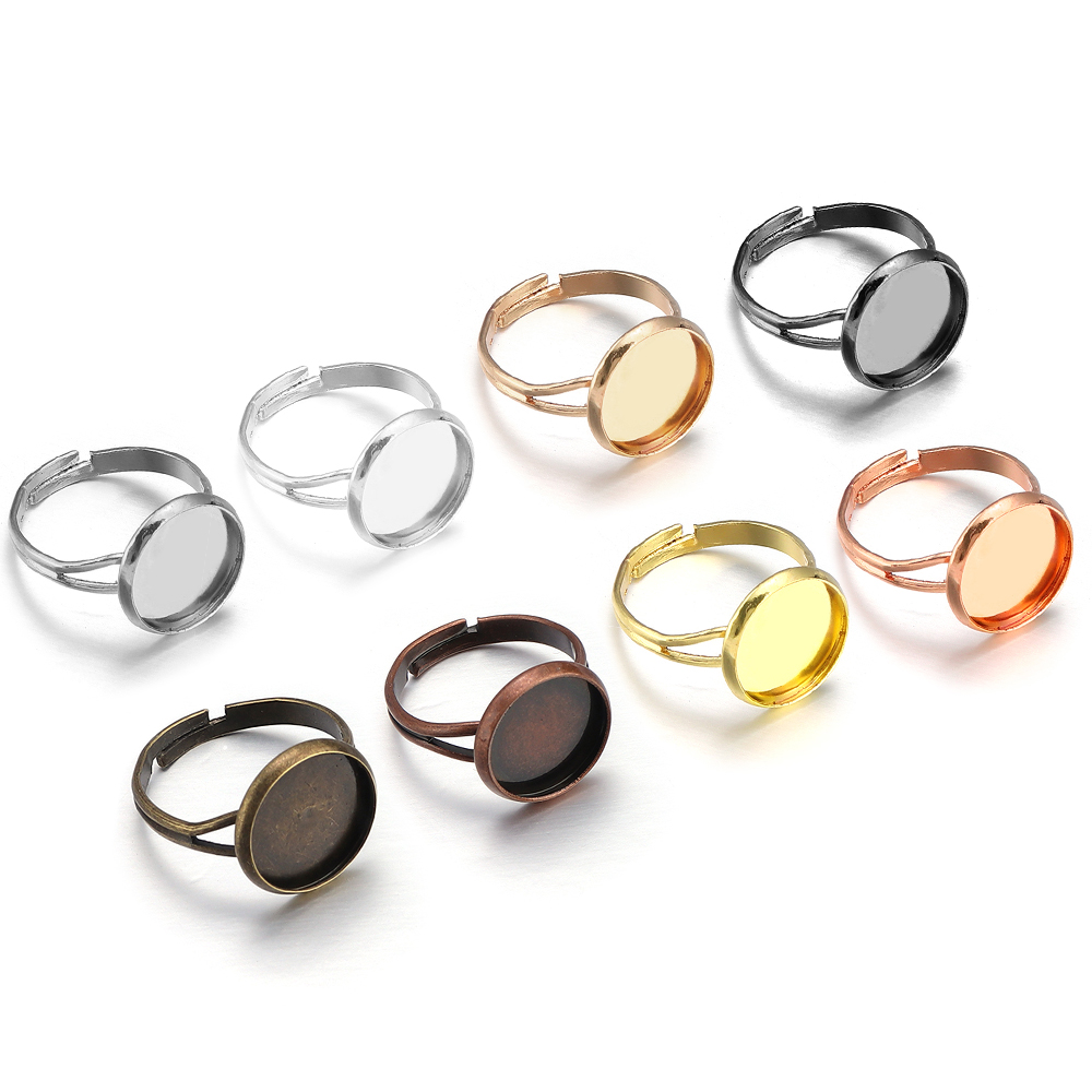 10Pcs/Lot Adjustable Blank Rin - Ring Blank Adjustable review and price