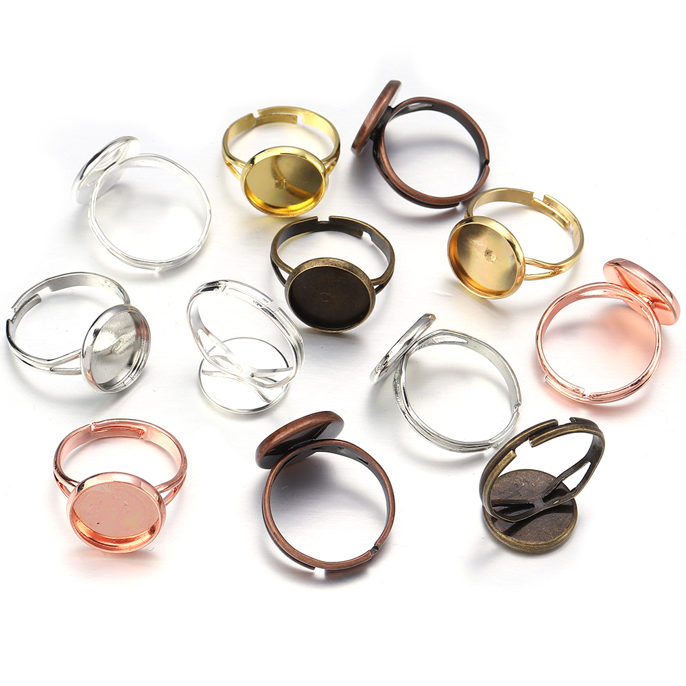 10Pcs/Lot Adjustable Blank Rin - Ring Blank Adjustable review and price