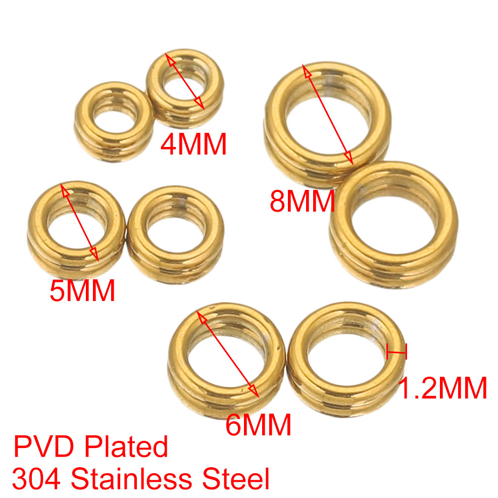 50pcs Stainless Steel Closed J - Jewelry Making Closed Jump Rings review and price