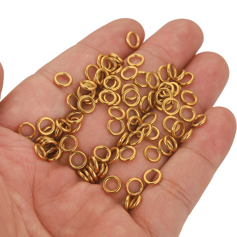 50pcs Stainless Steel Closed J - Jewelry Making Closed Jump Rings review and price