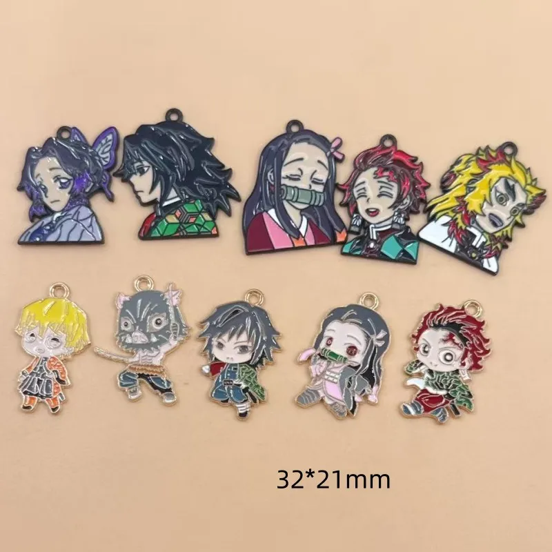 Demon Slayer DIY Accessories A - Jewelry Making Pendants review and price