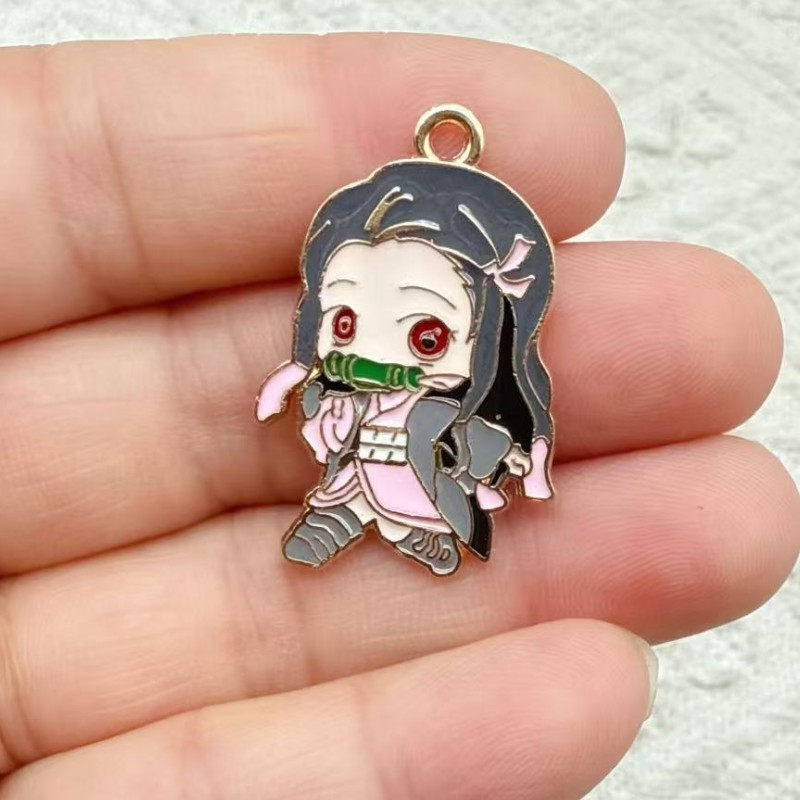 Demon Slayer DIY Accessories A - Jewelry Making Pendants review and price