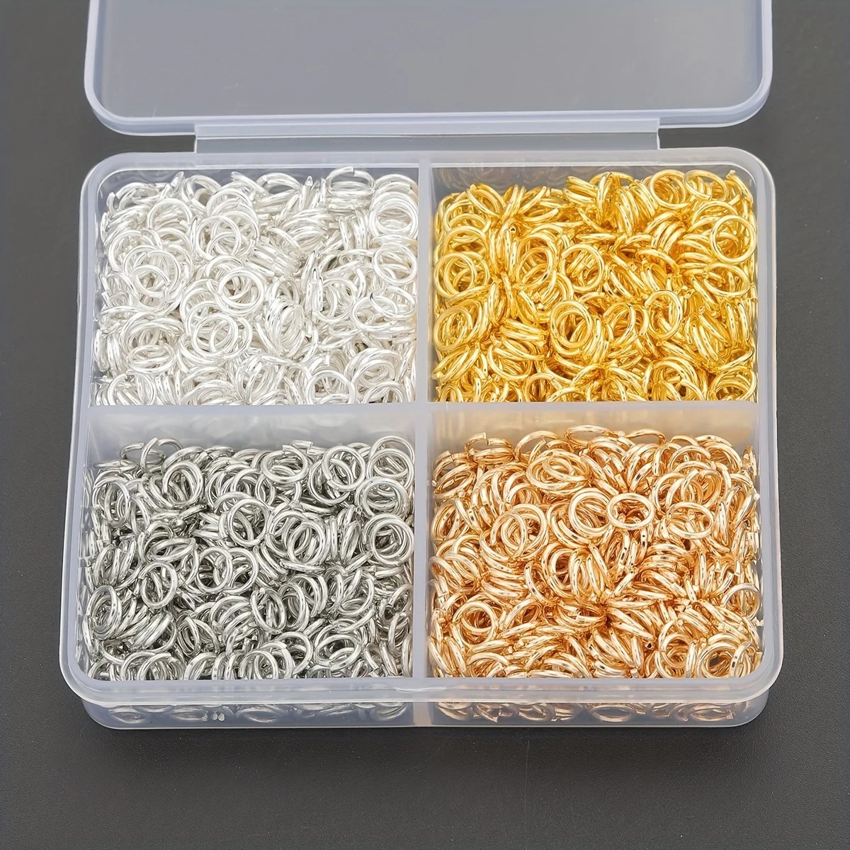 1200pcs 3mm Open Jump Rings fo - Jewelry Making Closed Jump Rings review and price