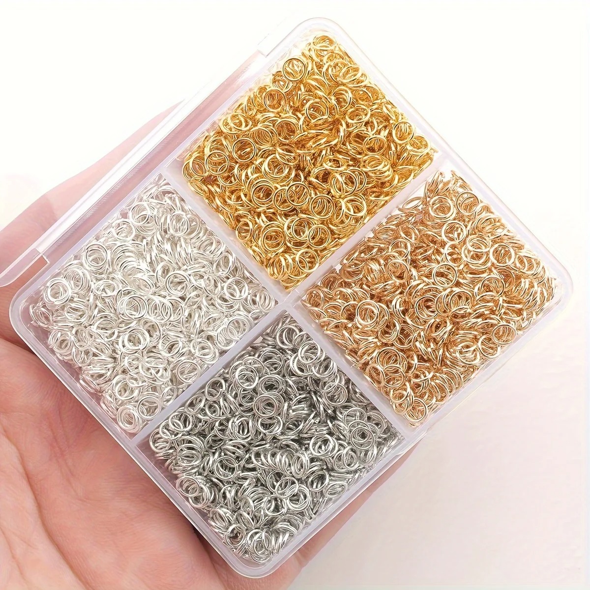 1200pcs 3mm Open Jump Rings fo - Jewelry Making Closed Jump Rings review and price