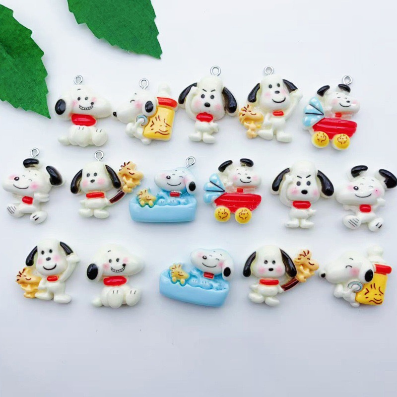 12pcs resin cartoon dog pendan - Jewelry Making Pendants review and price