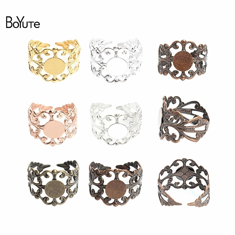 BoYuTe (20 Pieces/Lot) 8MM Fla - Ring Blank Adjustable review and price