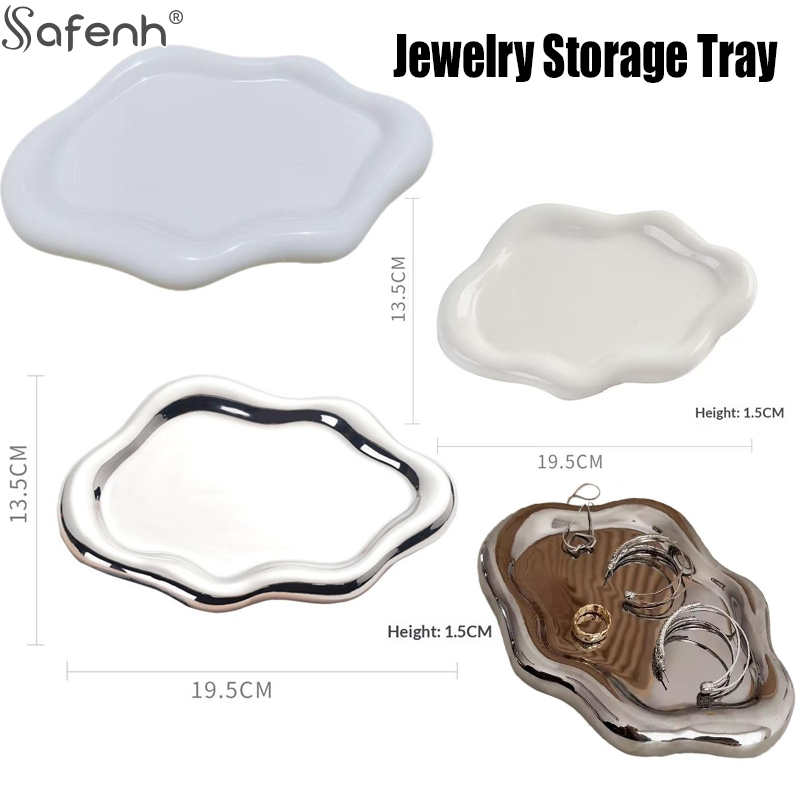 1PCS Simple Jewelry Storage Tr - Jewelry Making Desk review and price