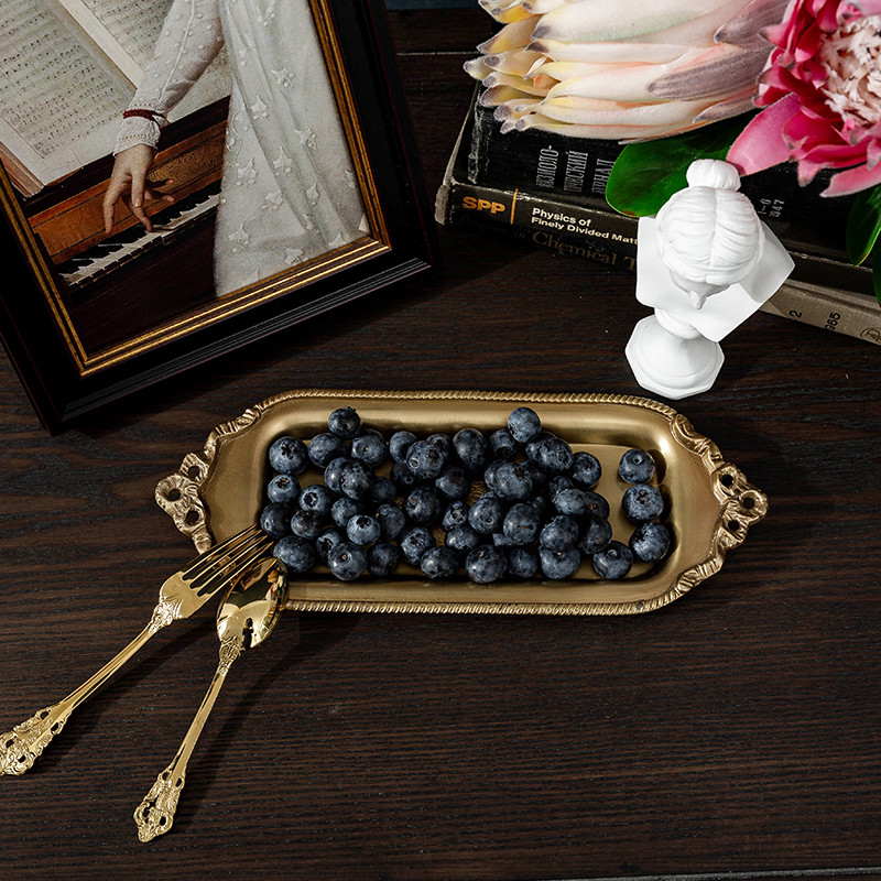 Handmade Brass Tray Carved Sce - Jewelry Making Desk review and price