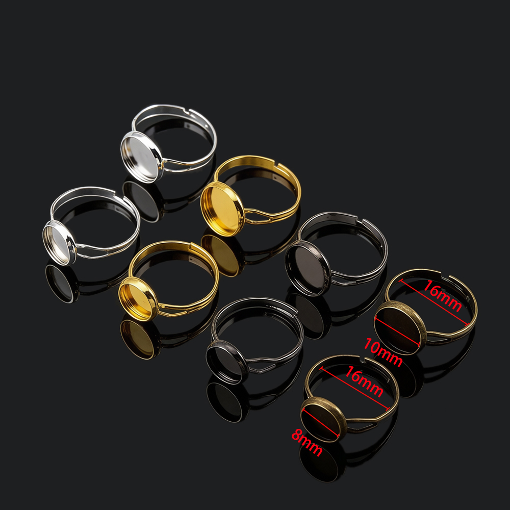 10pcs/lot Adjustable Blank Rin - Ring Blank Adjustable review and price