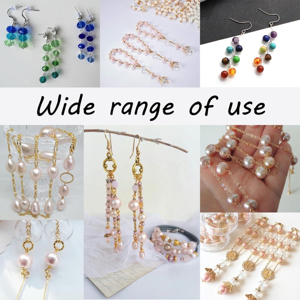 600pcs Flat Head Eye Bead Pins - Jewelry Making Head Pins review and price